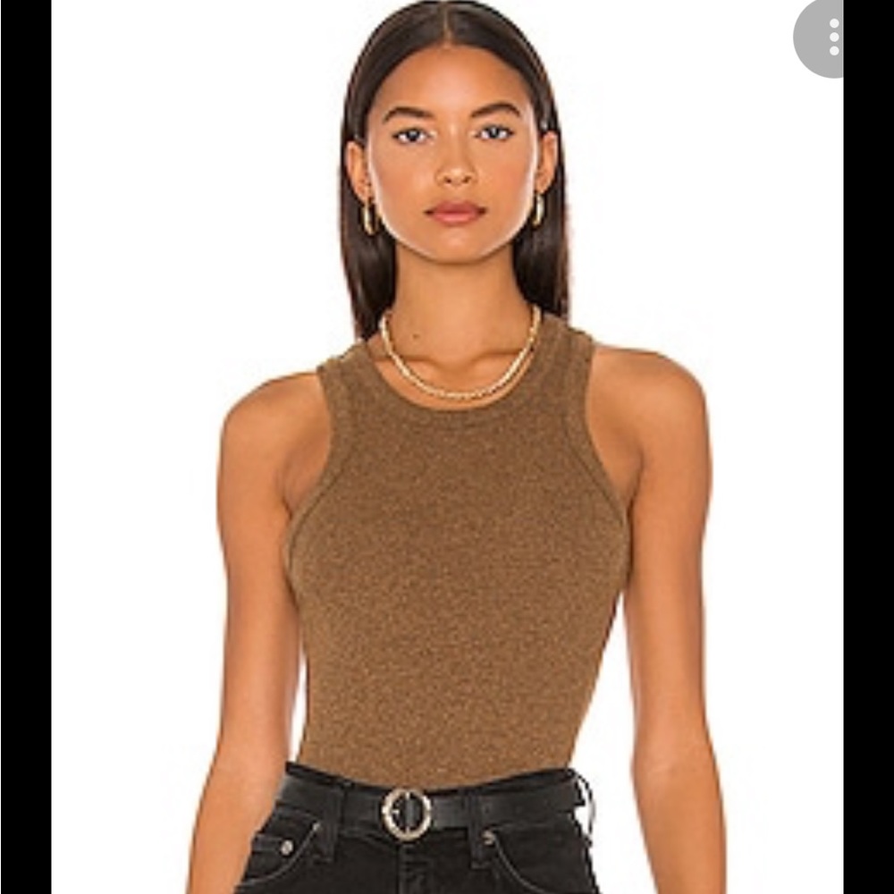 Agolde knit tank top S